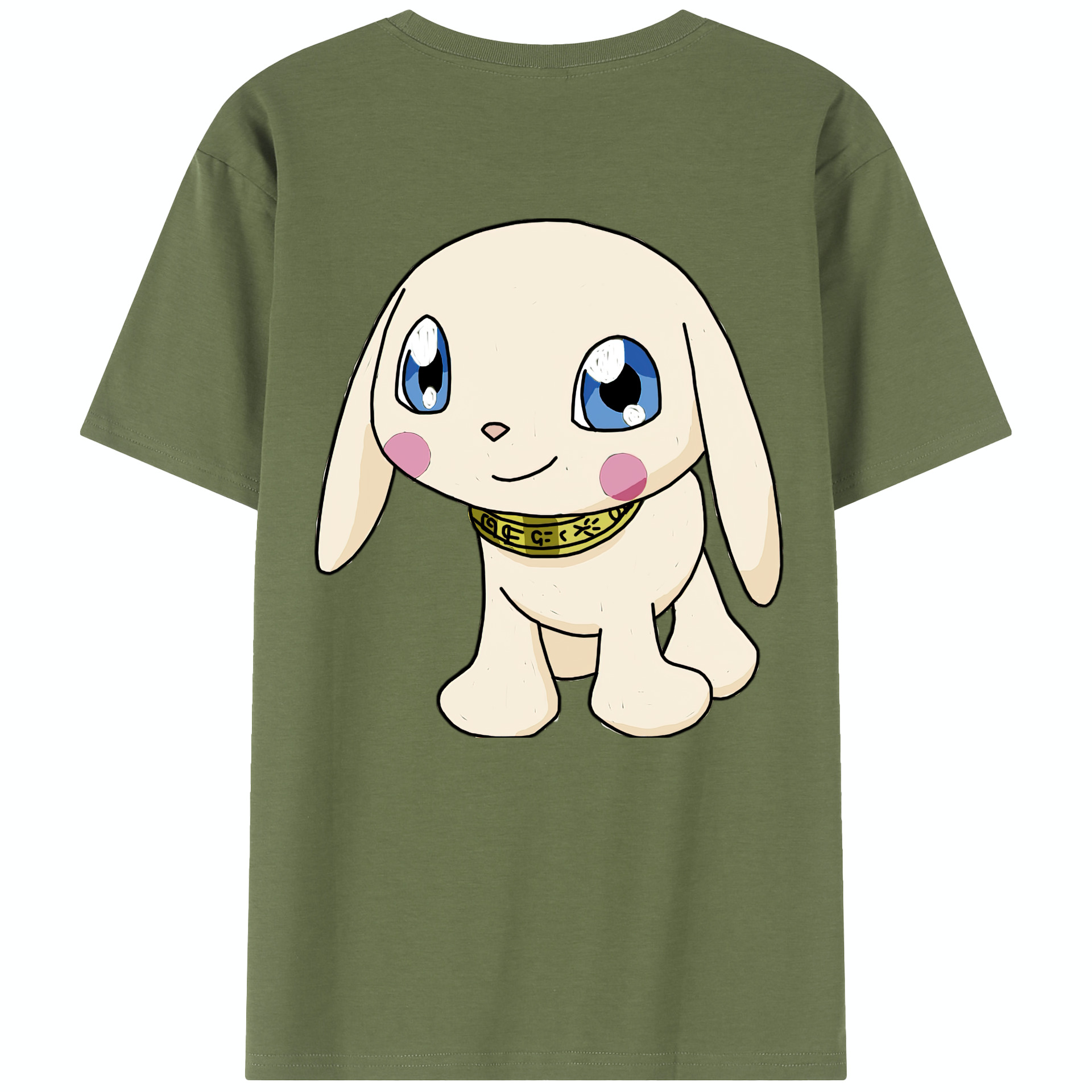 （画像用） Digimon デジタルモンスター/デジモン 綿100％半袖Tシャツ（背面プリント）